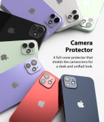 Ringke Camera Lens Glass - комплект 2 броя предпазни стъклени протектора за камерата на iPhone 12 (прозрачен) 5