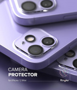 Ringke Camera Lens Glass - комплект 2 броя предпазни стъклени протектора за камерата на iPhone 12 mini (прозрачен) 3