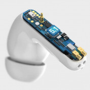 Baseus Simu S1 Active Noise Cancelling TWS In-Ear Bluetooth Earphones (NGS1-02) - безжични блутут слушалки за мобилни устройства (бял) 13