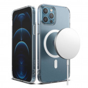 Ringke Fusion Magnetic Case - хибриден кейс с висока степен на защита с MagSafe за iPhone 12 Pro Max (прозрачен-мат) 