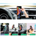 Choetech Gravity Car Wireless Charger Stand 10W - поставка за кола с безжично зареждане за Qi съвместими смартфони (черен) 4