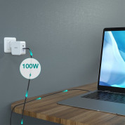 Choetech GaN Fast Charger 100W USB-C PD Wall Charger (white) 3