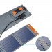 Choetech Foldable Travel Solar Panel 14W - сгъваем соларен панел, зареждащ директно вашето устройство от слънцето (сив) 6