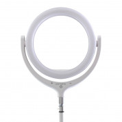 4smarts Selfie Ring Light LoomiPod Desk Lamp - настолна LED лампа с държач за смартфони (бял) 2