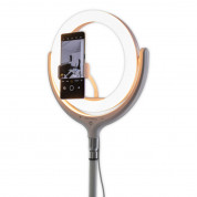 4smarts Selfie Ring Light LoomiPod Floor Lamp (white) 5