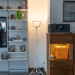 4smarts Selfie Ring Light LoomiPod Floor Lamp - LED лампа с трипод и държач за смартфони (95 - 200 см) (бял) 9