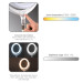 4smarts Selfie Ring Light LoomiPod Floor Lamp - LED лампа с трипод и държач за смартфони (95 - 200 см) (бял) 8