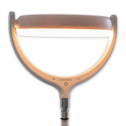 4smarts Selfie Ring Light LoomiPod Floor Lamp - LED лампа с трипод и държач за смартфони (95 - 200 см) (бял) 6