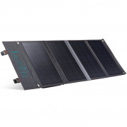 Choetech Foldable Photovoltaic Solar Panel Quick Charge PD 36W - сгъваем соларен панел зареждащ директно вашето устройство от слънцето с USB-A и USB-C портове (сив) 9