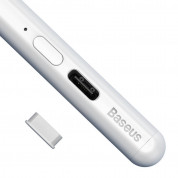 Baseus Active Capacitive Stylus Pen (ACSXB-B02) - професионална писалка за iPad (модели 2018-2021) (бял) 2