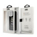 Karl Lagerfeld Liquid Glitter Karl Logo Case - дизайнерски кейс с висока защита за iPhone 12 mini (черен) 4