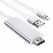 Choetech Lightning to HDMI Cable and Charging Function for mobile devices with Lightning standard (white)
