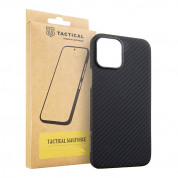 Tactical MagForce Aramid Case - кевларен кейс с MagSafe за iPhone 12, iPhone 12 Pro (черен)  2