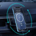 Choetech Magsafe Wireless Charger Car Kit Mount 15W with Car Charger - поставка за радиатора на кола с безжично зареждане и зарядно за кола за iPhone с Magsafe (черен) 6