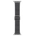 Uniq Aspen Adjustable Braided Band  - текстилна каишка за Apple Watch 38мм, 40мм, 41мм (тъмносив) 6