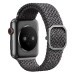 Uniq Aspen Adjustable Braided Band  - текстилна каишка за Apple Watch 38мм, 40мм, 41мм (тъмносив) 3