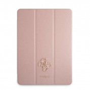 Guess Saffiano Folio Cover Stand for iPad Pro 11 M1 (2021), iPad Pro 11 (2020), iPad Pro 11 (2018) (pink) 1
