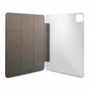 Guess 4G Folio Cover - дизайнерски кожен кейс и поставка за iPad Pro 12.9 M1 (2021) (кафяв) 3