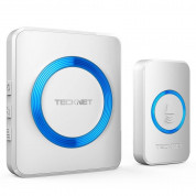 TeckNet HDW01878WU01 (WA878) Plug-In Wireless Doorbell -  безжичен звънец за входна врата (бял)  1