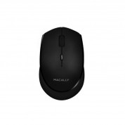 Macally Rechargeable Bluetooth Optical Mouse - презареждаема безжична блутут мишка за PC и Mac (черен)  1