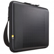 CaseLogic Arca Carrying Case - удароустойчив хибриден калъф за Macbook Pro 13, Macbook Air 13 и лаптопи до 13.3 инча (черен)