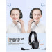TeckNet EBH01002BA01 Bluetooth On-Ear Noise Cancelling Headset - безжична блутут слушалка с управление на звука и микрофон за мобилни устройства (черен) 4