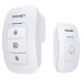 TeckNet HWD01161WU02 Battery Wireless DoorBell - безжичен стилен звънец за входна врата (бял)  1