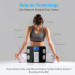 TechRise Smart Body Fat Scale - безжичен кантар за измерване на тегло, телесна маса, мазнини и др. (черен) 4
