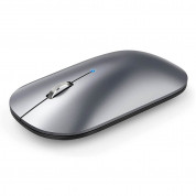 TeckNet EMS01001SA01 2.4G Wireless and Bluetooth Rechargeable Mouse - безжична блутут мишка за PC и Mac (сребрист)