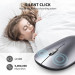 TeckNet EMS01001SA01 2.4G Wireless and Bluetooth Rechargeable Mouse - безжична блутут мишка за PC и Mac (сребрист) 3