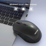 TeckNet EWM01580 2.4G Wireless and Bluetooth Mouse - безжична блутут мишка за PC и Mac (черен) 5