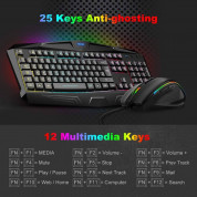 TeckNet EGC01706BK02 Wired Gaming Keyboard & Mouse (black) 2