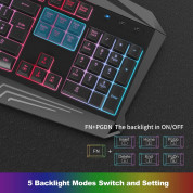 TeckNet EGC01706BK02 Wired Gaming Keyboard & Mouse - комплект геймърска клавиатура с LED подсветка и мишка (за PC) (черен) 1