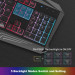 TeckNet EGC01706BK02 Wired Gaming Keyboard & Mouse - комплект геймърска клавиатура с LED подсветка и мишка (за PC) (черен) 2