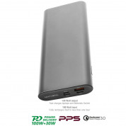 4smarts Power Bank Enterprise 2 20000mAh 130W with Quick Charge and PD (gunmetal)