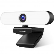 TeckNet ECA01001BA01 1080P Webcam - 1080p FullHD уеб видеокамера с микрофон и LED подсветка