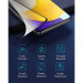 ESR Screen Shield 3D Full Cover Tempered Glass 2 Pack - 2 броя калени стъклени защитни покрития за целия дисплей на Samsung Galaxy A52, Galaxy A52s (черен-прозрачен) 2