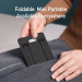 AWEI X23 Foldable Desk Holder - универсална алуминиева сгъваема поставка за бюро и плоскости за мобилни устройства и таблети (черен) 5