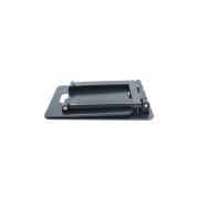 AWEI X23 Foldable Desk Holder - универсална алуминиева сгъваема поставка за бюро и плоскости за мобилни устройства и таблети (черен) 1