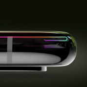 Baseus Full Screen Tempered Glass (SGAPIPHX-KE01) - калено стъклено защитно покритие за целия дисплей на iPhone 11 Pro, iPhone XS, iPhone X (прозрачен-черен) 7