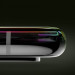Baseus Full Screen Tempered Glass (SGAPIPHX-KE01) - калено стъклено защитно покритие за целия дисплей на iPhone 11 Pro, iPhone XS, iPhone X (прозрачен-черен) 8