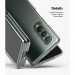Ringke Slim PC Case - поликарбонатов кейс за Samsung Galaxy Z Fold 3 (прозрачен-мат) 4