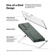 Ringke Slim PC Case - поликарбонатов кейс за Samsung Galaxy Z Fold 3 (прозрачен-мат) 7