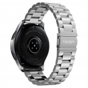 Spigen Modern Fit Band - стоманена каишка за Samsung Galaxy Watch, Huawei Watch, Xiaomi, Garmin и други часовници с 22мм захват (сребрист) 1