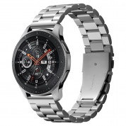 Spigen Modern Fit Band - стоманена каишка за Samsung Galaxy Watch, Huawei Watch, Xiaomi, Garmin и други часовници с 22мм захват (сребрист)