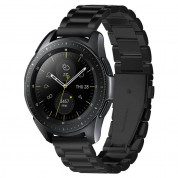 Spigen Modern Fit Band - стоманена каишка за Samsung Galaxy Watch, Huawei Watch, Xiaomi, Garmin и други часовници с 20мм захват (черен)
