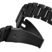 Spigen Modern Fit Band - стоманена каишка за Samsung Galaxy Watch, Huawei Watch, Xiaomi, Garmin и други часовници с 20мм захват (черен) 4