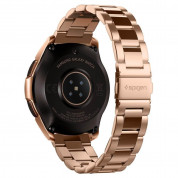 Spigen Modern Fit Band - стоманена каишка за Samsung Galaxy Watch, Huawei Watch, Xiaomi, Garmin и други часовници с 20мм захват (розово злато) 1