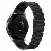 Spigen Modern Fit Band - стоманена каишка за Samsung Galaxy Watch, Huawei Watch, Xiaomi, Garmin и други часовници с 22мм захват (черен) 1