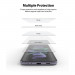 Ringke Invisible Defender Screen Protector 2 Pack - 2 броя защитни покрития за дисплея на Samsung Galaxy Z Flip 3 (прозрачен) 4